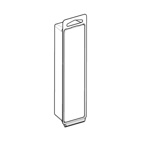 Visipak Thermoform-CLAMSHELL-7.750-1.875-6.188-1.188-1.250-6.562-1.500-0.017-CLEAR, 250PK 099462 - main